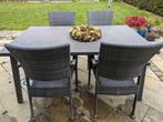 Tuinset - tafel met 4 stoelen