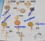 Pendentif croix de vie / égyptienne ou latine, or 18K, NEUF, Neuf, Enlèvement ou Envoi, Or, Or