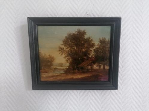 Antiek schilderij-Jules A. Patrouillard Degrave (1844–1932), Antiek en Kunst, Kunst | Schilderijen | Klassiek, Ophalen of Verzenden