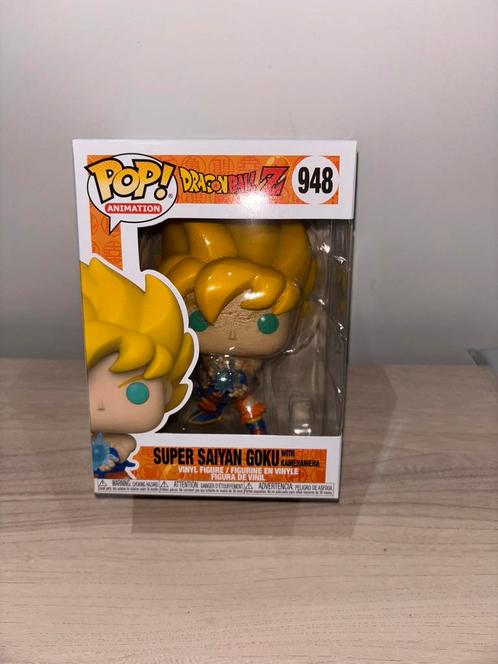 Pop! DBZ - Super Saiyan Goku with Kamehameha Wave #948, Collections, Jouets miniatures, Enlèvement ou Envoi