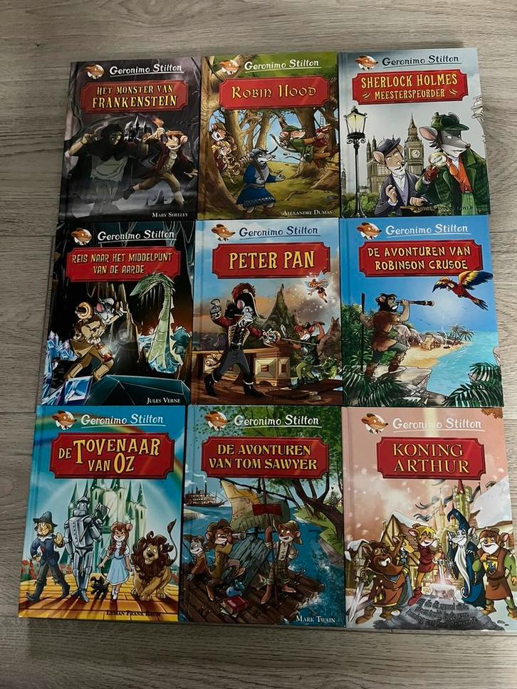 Geronimo Stilton boeken, Boeken, Kinderboeken | Jeugd | onder 10 jaar, Zo goed als nieuw, Ophalen