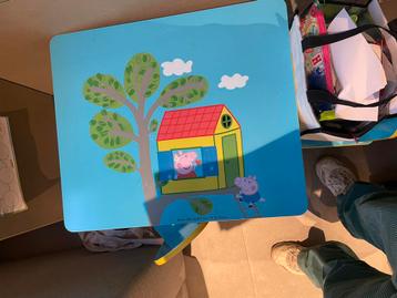 Peppa Pig knutseltafel beschikbaar voor biedingen
