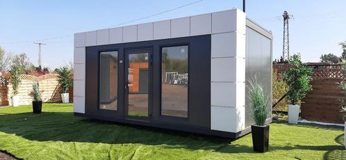 Conteneur bureau, conteneur habitable, abri de jardin, 6x3, Jardin & Terrasse, Verrières, Neuf, Pavillon de jardin, Envoi