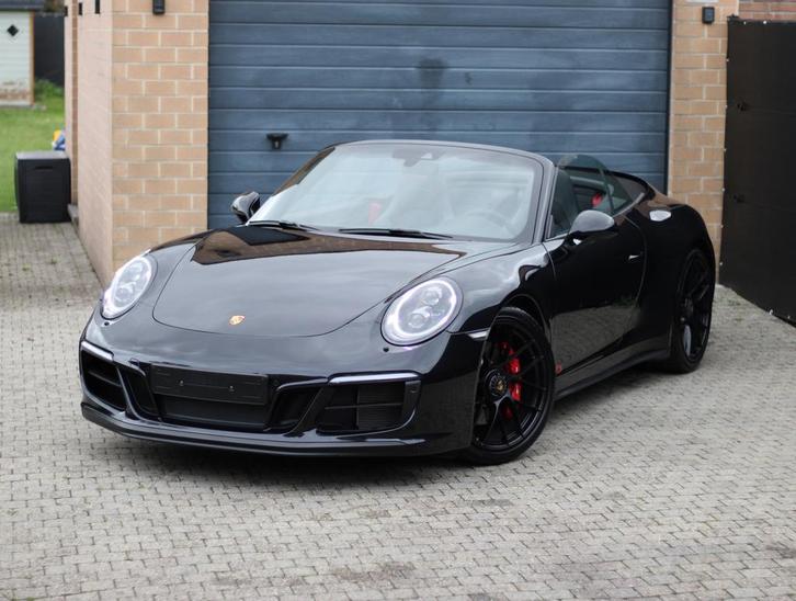 Porsche 911 Carrera GTS 3.0 Bi-Turbo Cabriolet Alcantara, Auto's, Porsche, Bedrijf, Te koop, ABS, Achteruitrijcamera, Adaptieve lichten