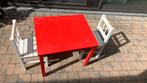 Ikea tafeltje met 2 stoeltjes, Kinderen en Baby's, Kinderkamer | Tafels en Stoelen, Ophalen, Gebruikt, Tafel(s) en Stoel(en)