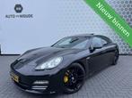 Porsche Panamera 4.8 4S Schuifdak NAP Black optik Leer Xenon, Automaat, Adaptive Cruise Control, 8 cilinders, Zwart