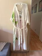 Kimono/kamerjas in zuivere zijde, Kleding | Dames, Homewear, Ophalen of Verzenden, Nieuw, Maat 38/40 (M), Wit