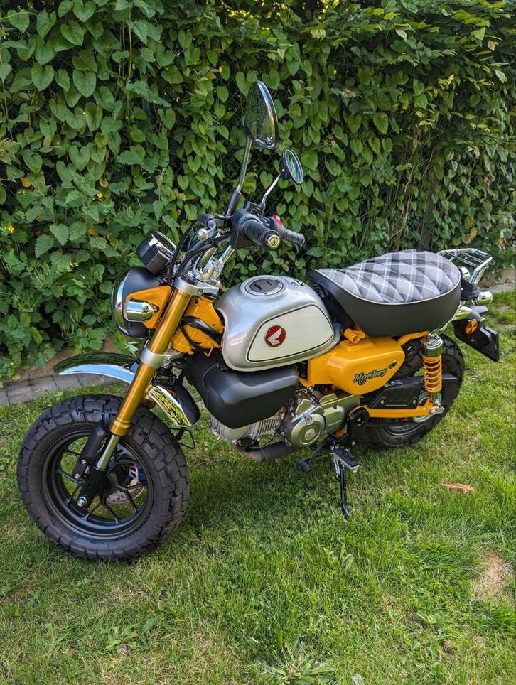 Honda monkey 125cc - 750km, incl garantie., Motoren, Motoren | Honda, Particulier, 11 kW of minder, 1 cilinder, ABS, Ophalen of Verzenden