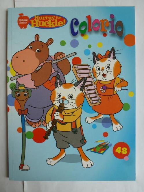 NIEUW kleurboek van Richard Scarry, Kinderen en Baby's, Speelgoed | Educatief en Creatief, Nieuw, Ophalen of Verzenden