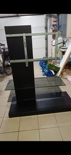 TV-meubel, Huis en Inrichting, Ophalen, Gebruikt, 100 tot 150 cm, Glas