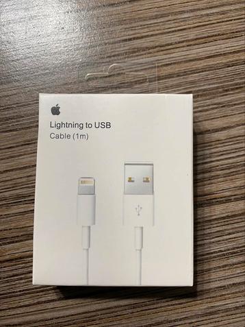 Oplaadkabels apple voor iphone en stekkers beschikbaar voor biedingen