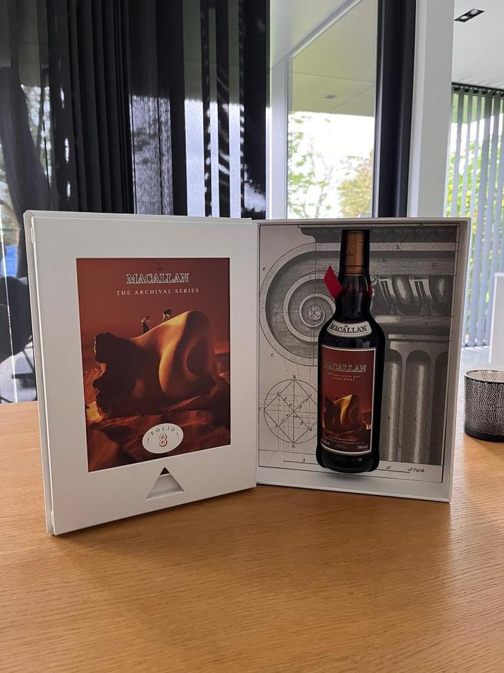 The Macallan “Folio 8” – The Archival Series, Verzamelen, Wijnen, Nieuw, Overige typen, Vol, Verzenden