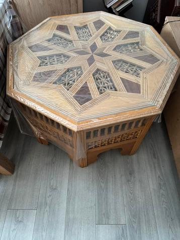 Mooie marokkaanse tafel ( handgemaakt ), Antiek en Kunst, Ophalen