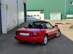 Mazda MX-5 1.6i 16v NA | Belgische wagen | Topstaat, Auto's, Zwart, 4 cilinders, Cabriolet, Bedrijf