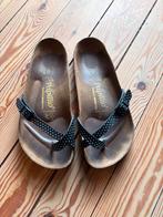 Teenslippers Birkenstock, Kleding | Dames, Slippers, Zwart, Ophalen of Verzenden, Gedragen