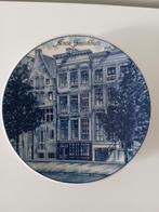 Delfts blauw bordje Anne Frankhuis, Antiek en Kunst, Antiek | Keramiek en Aardewerk, Verzenden
