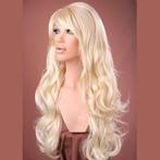 Pruik lang lichtblond krullend haar Broadway Cali Blonde, Handtassen en Accessoires, Uiterlijk | Haarverzorging, Verzenden, Nieuw