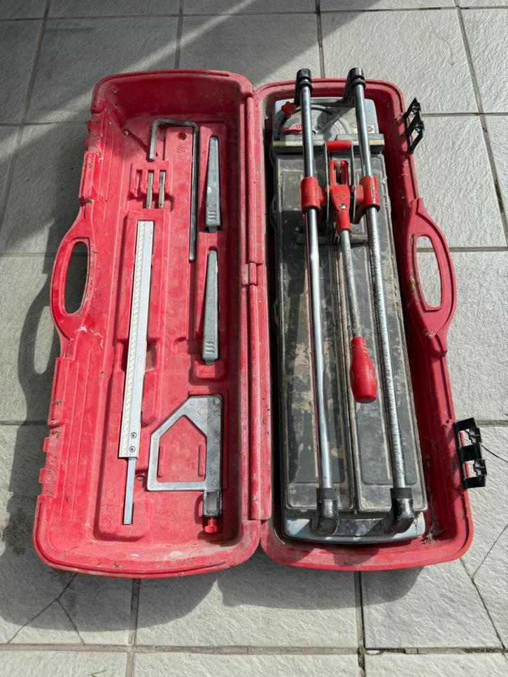 Rubi tr 600 tegelsnijder snijplank, Doe-het-zelf en Bouw, Gereedschap | Handgereedschap, Zo goed als nieuw, Ophalen of Verzenden