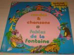 disque vinyl 33 tours rondes % chansons fables de la fontain, CD & DVD, Enlèvement ou Envoi, Comme neuf, Musique