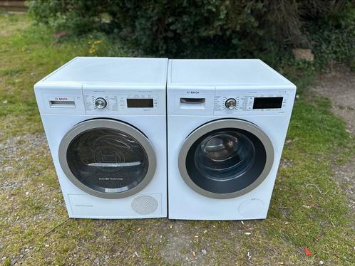 Wasmachine en droogkast bosch werken perfect beide 9KG, Elektronische apparatuur, Wasmachines, Ophalen