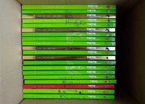 Tintin c'est l'aventure revues Geo 1 à 20, Boeken, Stripverhalen, Zo goed als nieuw, Meerdere stripboeken, Ophalen