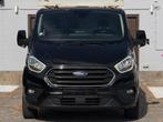 VERKOCHT - Ford Transit Custom/Automaat/2021/Ladder/Trekhaak, Stof, 1995 cc, 4 cilinders, Zwart