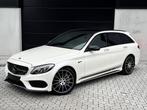 Mercedes C43 AMG 4-Matic Diamond White / Full Full Option!!, Auto's, Automaat, USB, Leder, Particulier