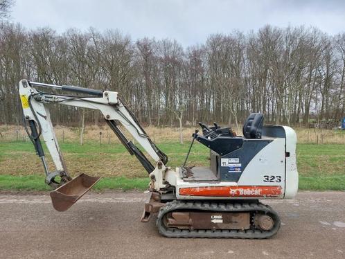 Bobcat 323 Minigraver - Graafmachine, Articles professionnels, Machines & Construction | Grues & Excavatrices, Excavatrice, Enlèvement