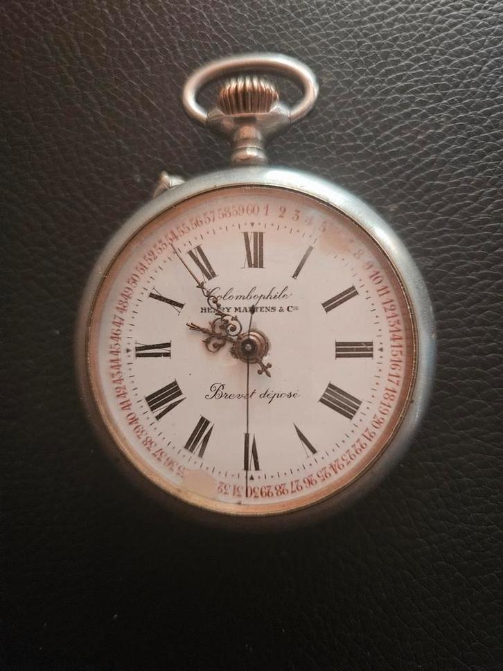 Zakhorloge Henry martens patent, Handtassen en Accessoires, Horloges | Heren, Zakhorloge, Ophalen