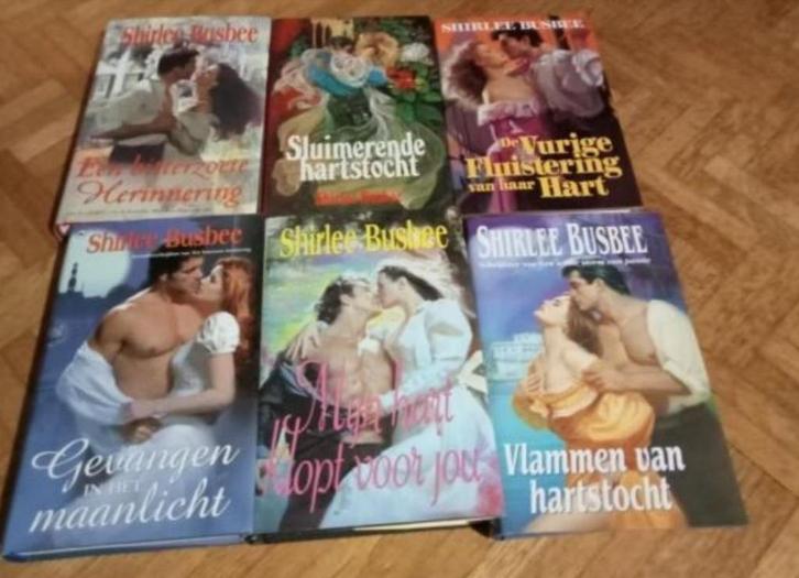 6 boeken Shirlee Busbee, Boeken, Romans, Gelezen, Amerika, Ophalen of Verzenden