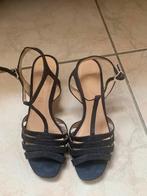 Elegante sandalen Unisa 39 blauw leder als nieuw, Ophalen of Verzenden