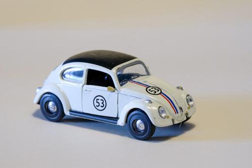 Voiture VW Beetle Herbie à l'échelle 1/43 - Volkswagen Die-c, Collections, Marques automobiles, Motos & Formules 1, Utilisé, Enlèvement ou Envoi