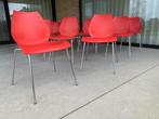 Kartell Maui stoelen door Vico Magistretti, Vijf, Zes of meer stoelen, Metaal, Design, Gebruikt