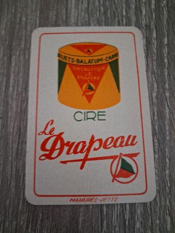 1 carte à jouer Le drapeau, Enlèvement ou Envoi, Comme neuf