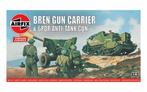AIRFIX 01309V bren gun carrier & 6PDR anti-tankb gun 1/76, Nieuw, Ophalen of Verzenden, Airfix, Tank