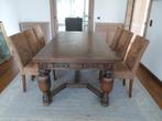 Tafel met 6 stoelen, Ophalen