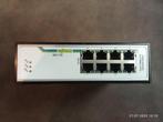 Industrial Switch 8 ports 100Base-TX zwart, Ophalen of Verzenden, Zo goed als nieuw