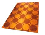 Vintage Space Age Panton Pop Art Rug 1970s, Ophalen of Verzenden, Gebruikt