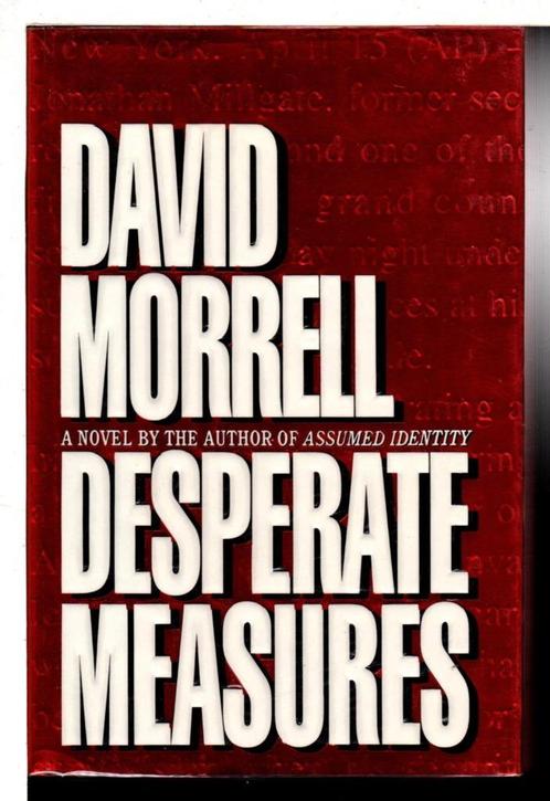 Mesures désespérées David Morell, CD & DVD, DVD | Thrillers & Policiers, Comme neuf, Enlèvement ou Envoi