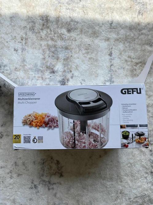 GEFU multichopperset model 13600, Huis en Inrichting, Keuken | Keukenbenodigdheden, Nieuw, Ophalen of Verzenden