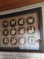 Ingekaderd Birmaans pareltapijt, Ophalen