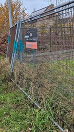 10 clôtures de site + 11 blocs en plastique (paquet) (HERAS), Enlèvement, Utilisé