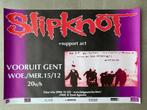 Poster Slipknot in Vooruit Gent, Ophalen of Verzenden, Zo goed als nieuw