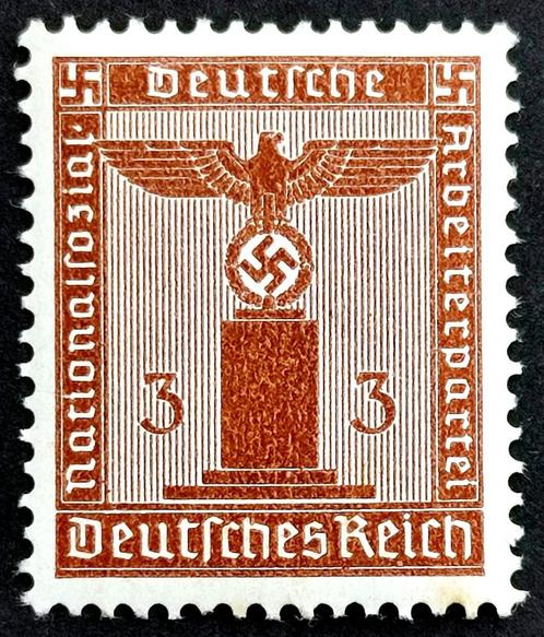 Deutsches Reich: NSDAP zegel uit 1938 POSTFRIS, Postzegels en Munten, Postzegels | Europa | Duitsland, Postfris, Overige periodes