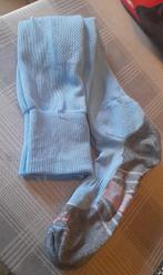 licht blauwe voetbalkousen  mt 36-40, Ophalen of Verzenden, Gedragen, Blauw, Voetbal