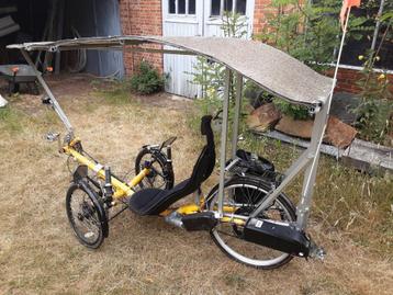 Trike fiets en fietscaravan beschikbaar voor biedingen