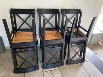 Set van 6 IKEA Ingolfstoelen beschikbaar voor biedingen
