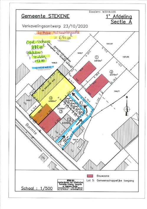 Bouwrijp project te koop in Stekene, Immo, Huizen en Appartementen te koop, Provincie Oost-Vlaanderen