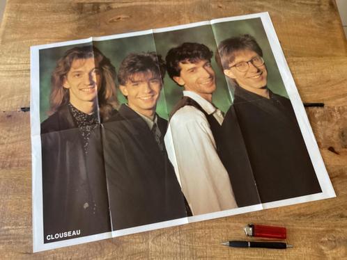 XL Poster CLOUSEAU 🕵🏼‍♂️🎸🎶, Verzamelen, Posters, Zo goed als nieuw, Muziek, Rechthoekig Liggend, Ophalen of Verzenden