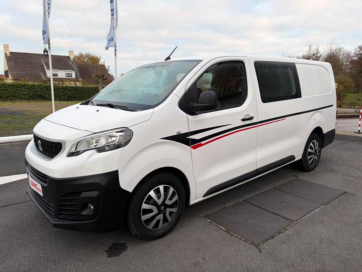 Peugeot Expert DUBBELE CABINE*L3/XL*2.0HDI*1e eigenaar, Auto's, Bestelwagens en Lichte vracht, Bedrijf, Te koop, Apple Carplay